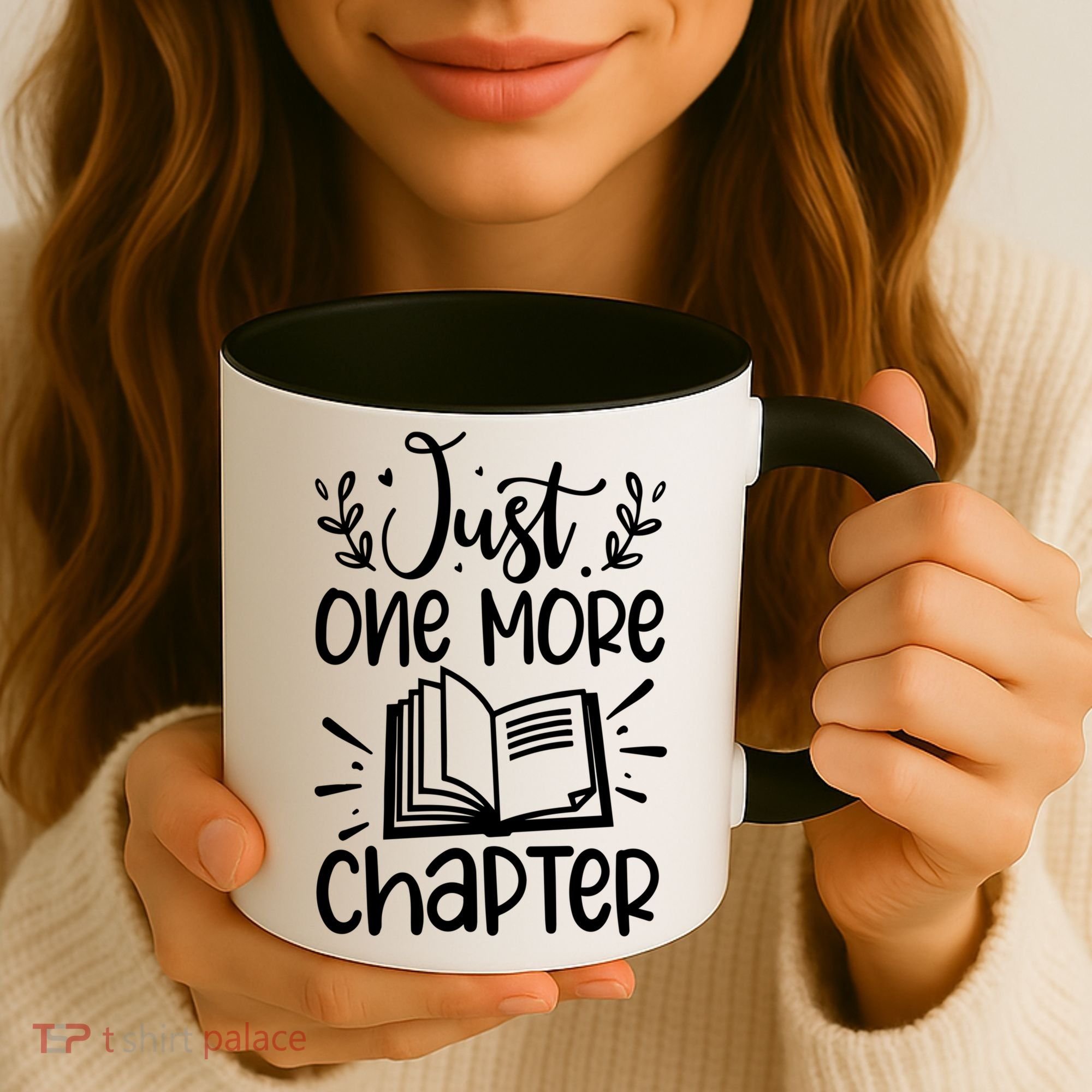 Funny Just One More Chapter Book Lovers Gift Coffee Mug