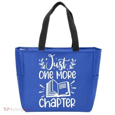 Funny Just One More Chapter Book Lovers Gift Tote Bag