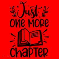 Funny Just One More Chapter Book Lovers Gift Santa Hat thumb 1