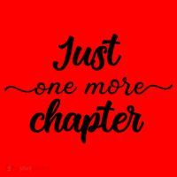 Funny Just One More Chapter Book Booklover Bookworm Nerd Cool Gift Santa Hat thumb 1