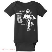 Feminist Joan Of Arc Am Not Afraid I Was Born Do This St. Baby Bodysuit thumb 0