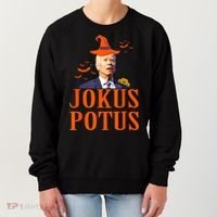 Funny Jokus Potus Halloween Biden Women's Sweatshirt thumb 0