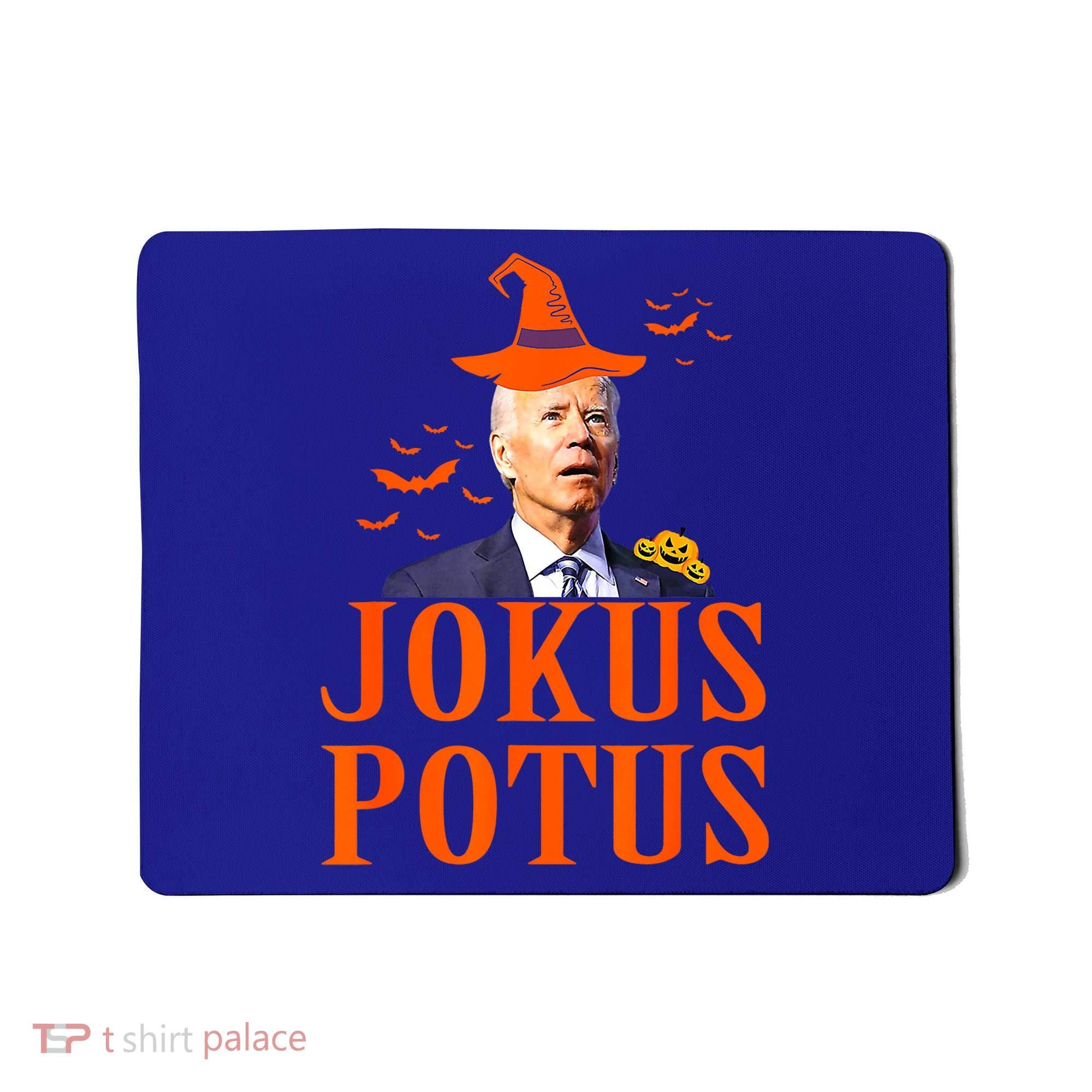 Funny Jokus Potus Halloween Biden Mousepad