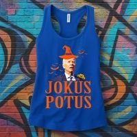 Funny Jokus Potus Halloween Biden Women's Tank Top thumb 3