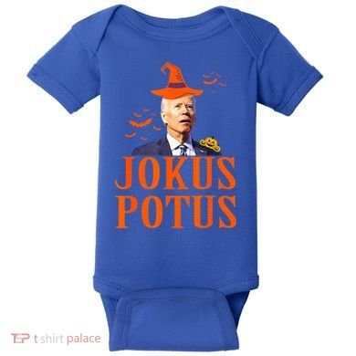 Funny Jokus Potus Halloween Biden Baby Bodysuit