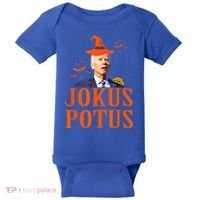 Funny Jokus Potus Halloween Biden Baby Bodysuit thumb 0