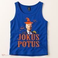 Funny Jokus Potus Halloween Biden Tank Top thumb 2