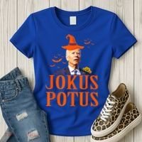 Funny Jokus Potus Halloween Biden Women's T-Shirt thumb 3