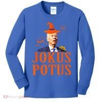 Funny Jokus Potus Halloween Biden Kids Long Sleeve Shirt thumb 0