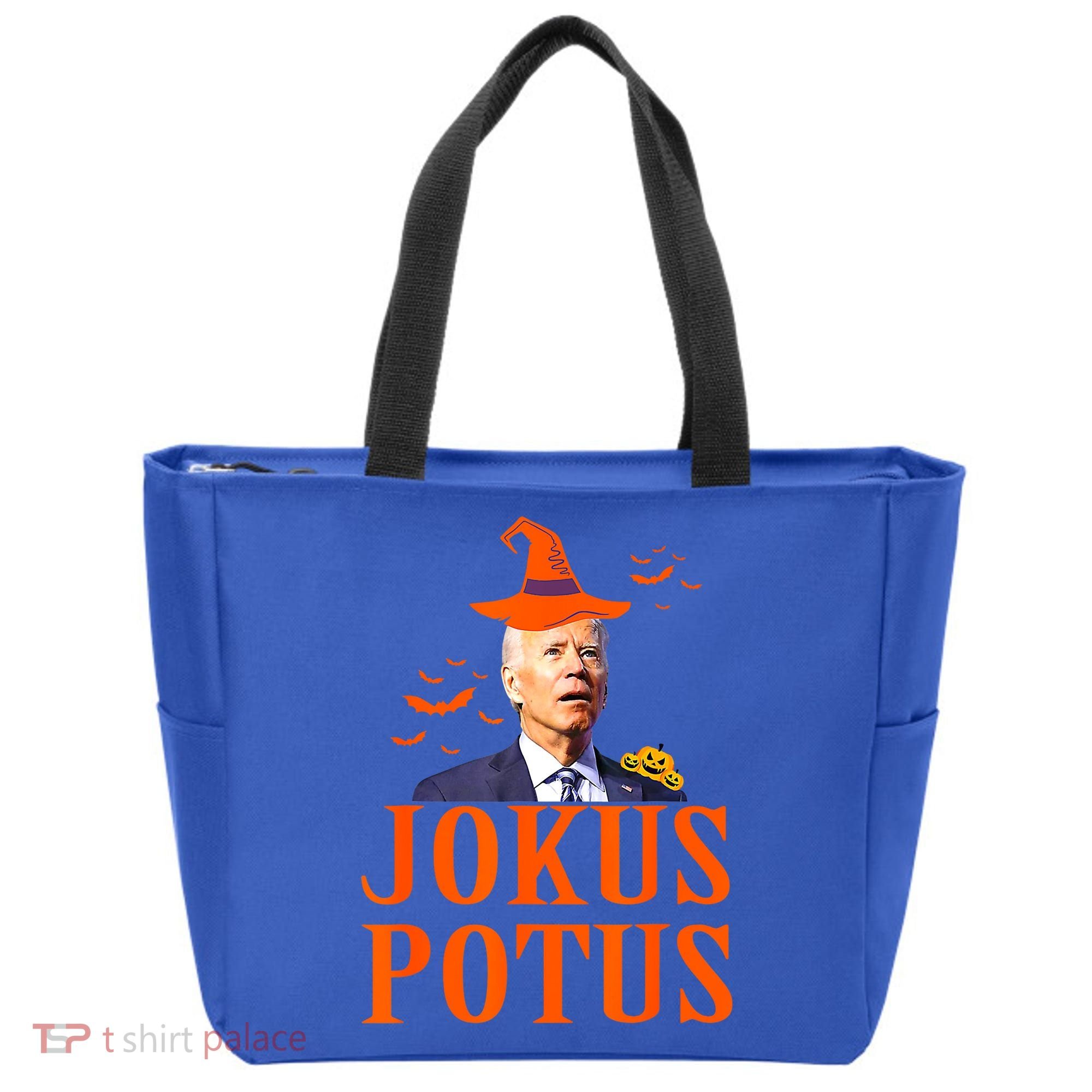Funny Jokus Potus Halloween Biden Tote Bag