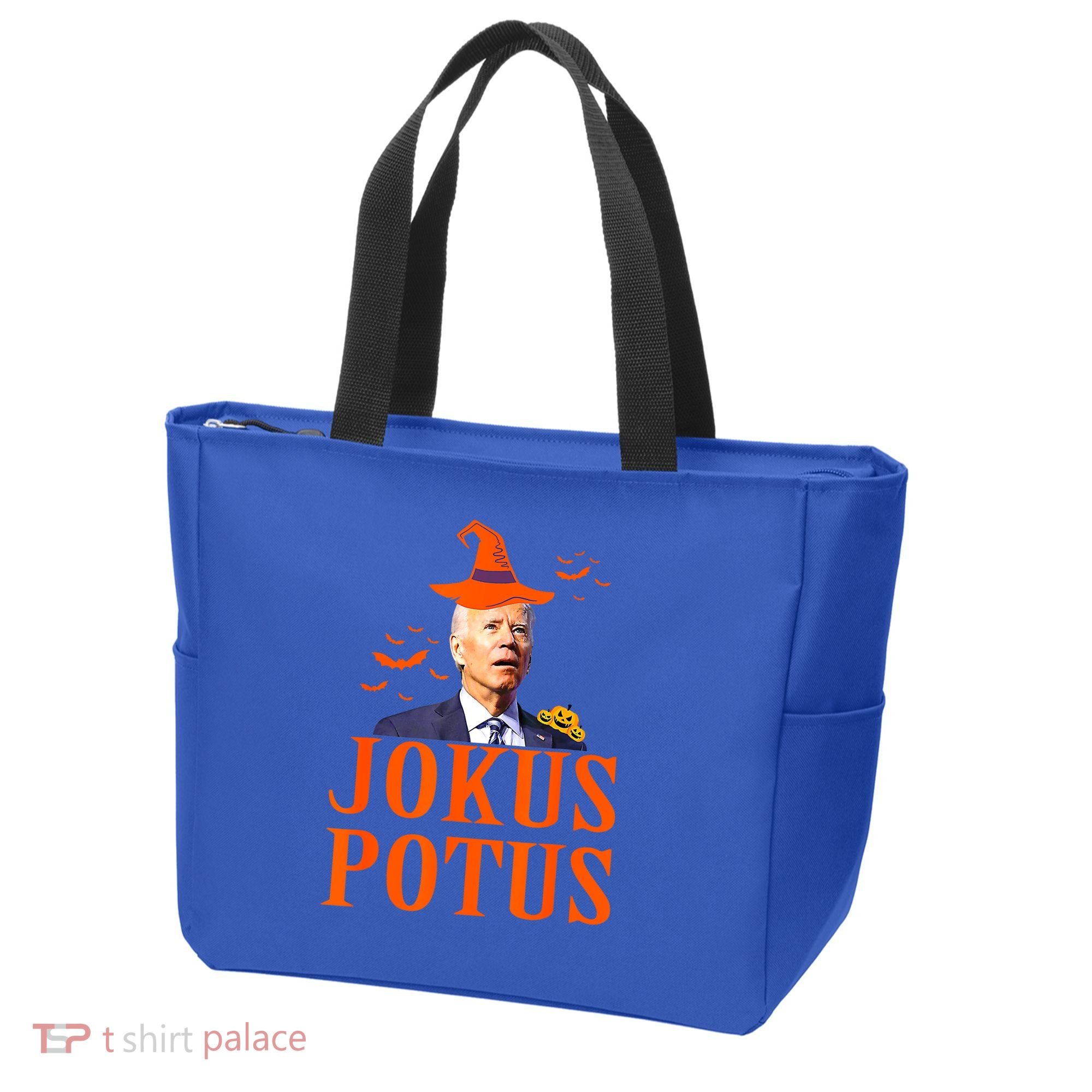 Funny Jokus Potus Halloween Biden Tote Bag