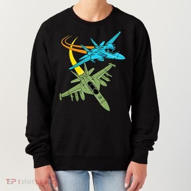 Fighter Jet Plane Future Pilot Aviation Airplanes Aircraft Women's Sweatshirt