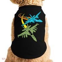Fighter Jet Plane Future Pilot Aviation Airplanes Aircraft Doggie Tank thumb 0