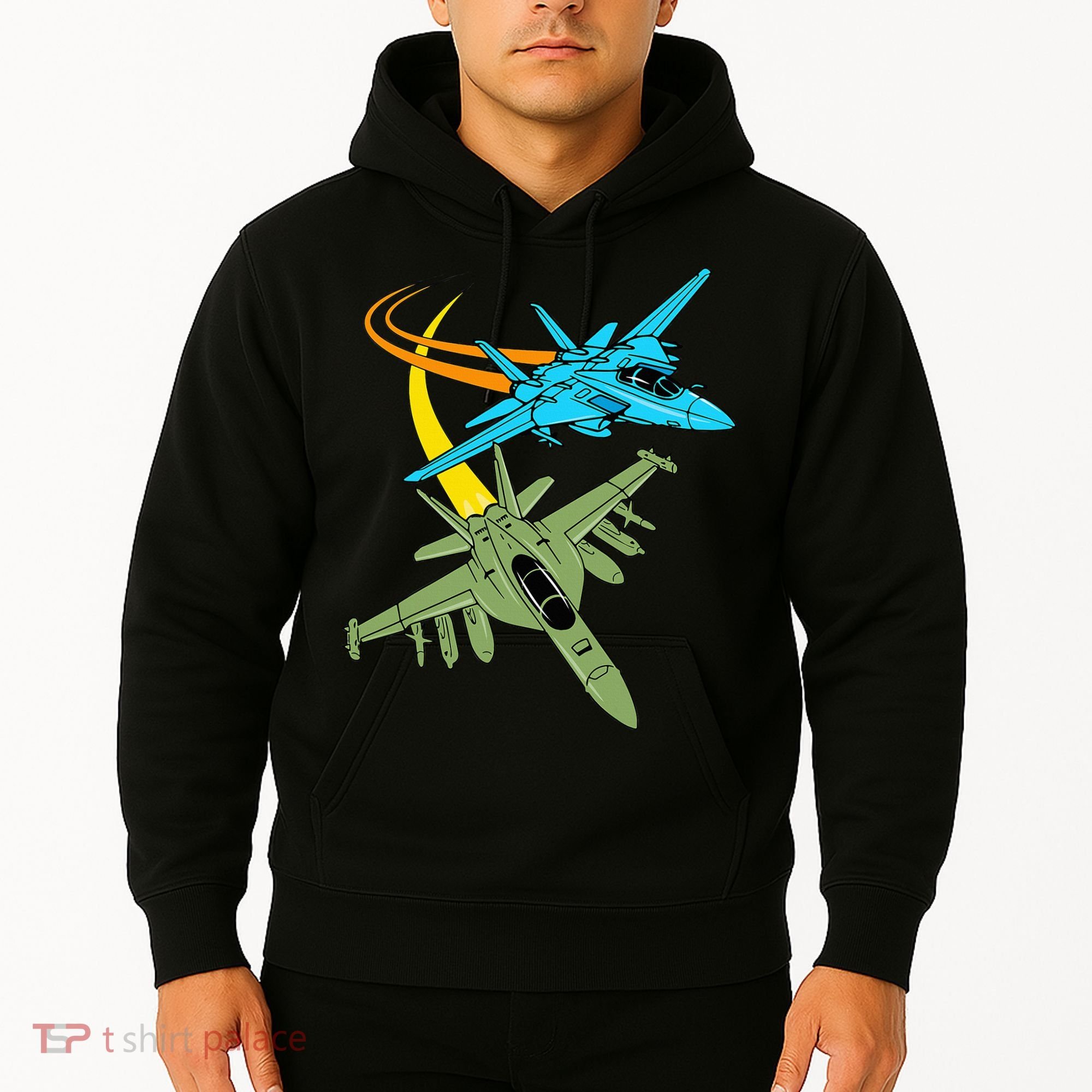 Fighter Jet Plane Future Pilot Aviation Airplanes Aircraft Hoodie
