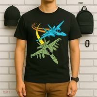 Fighter Jet Plane Future Pilot Aviation Airplanes Aircraft T-Shirt thumb 6
