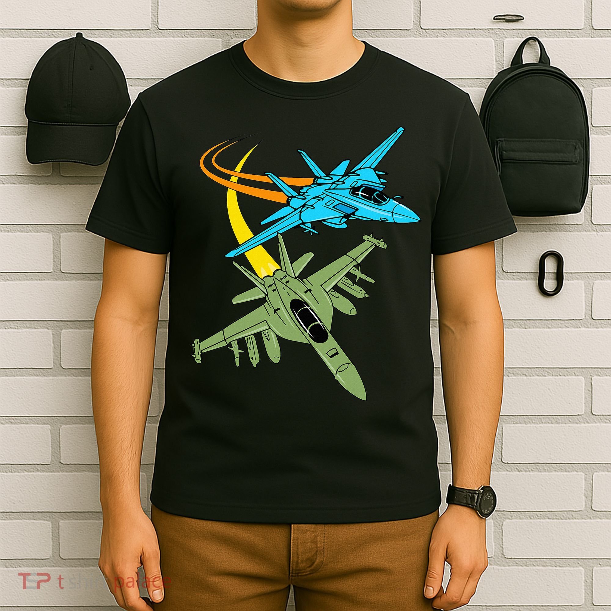 Fighter Jet Plane Future Pilot Aviation Airplanes Aircraft T-Shirt