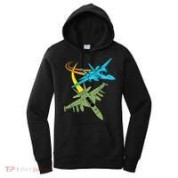 Fighter Jet Plane Future Pilot Aviation Airplanes Aircraft Women's Hoodie thumb 0