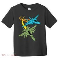 Fighter Jet Plane Future Pilot Aviation Airplanes Aircraft Toddler T-Shirt thumb 0