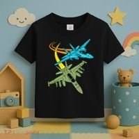 Fighter Jet Plane Future Pilot Aviation Airplanes Aircraft Toddler T-Shirt thumb 3