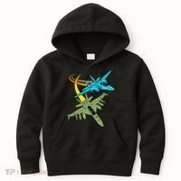 Fighter Jet Plane Future Pilot Aviation Airplanes Aircraft Kids Hoodie thumb 0