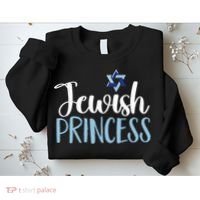 Funny Jewish Princess  Sweatshirt thumb 2