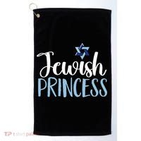 Funny Jewish Princess  Golf Towel thumb 0