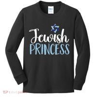 Funny Jewish Princess  Kids Long Sleeve Shirt thumb 0