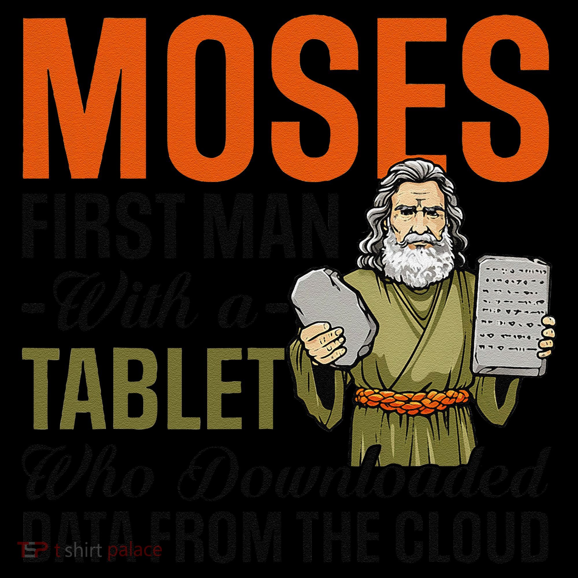 Funny Jewish Passover Moses Tablet Data Cloud Computing Pun Coffee Mug