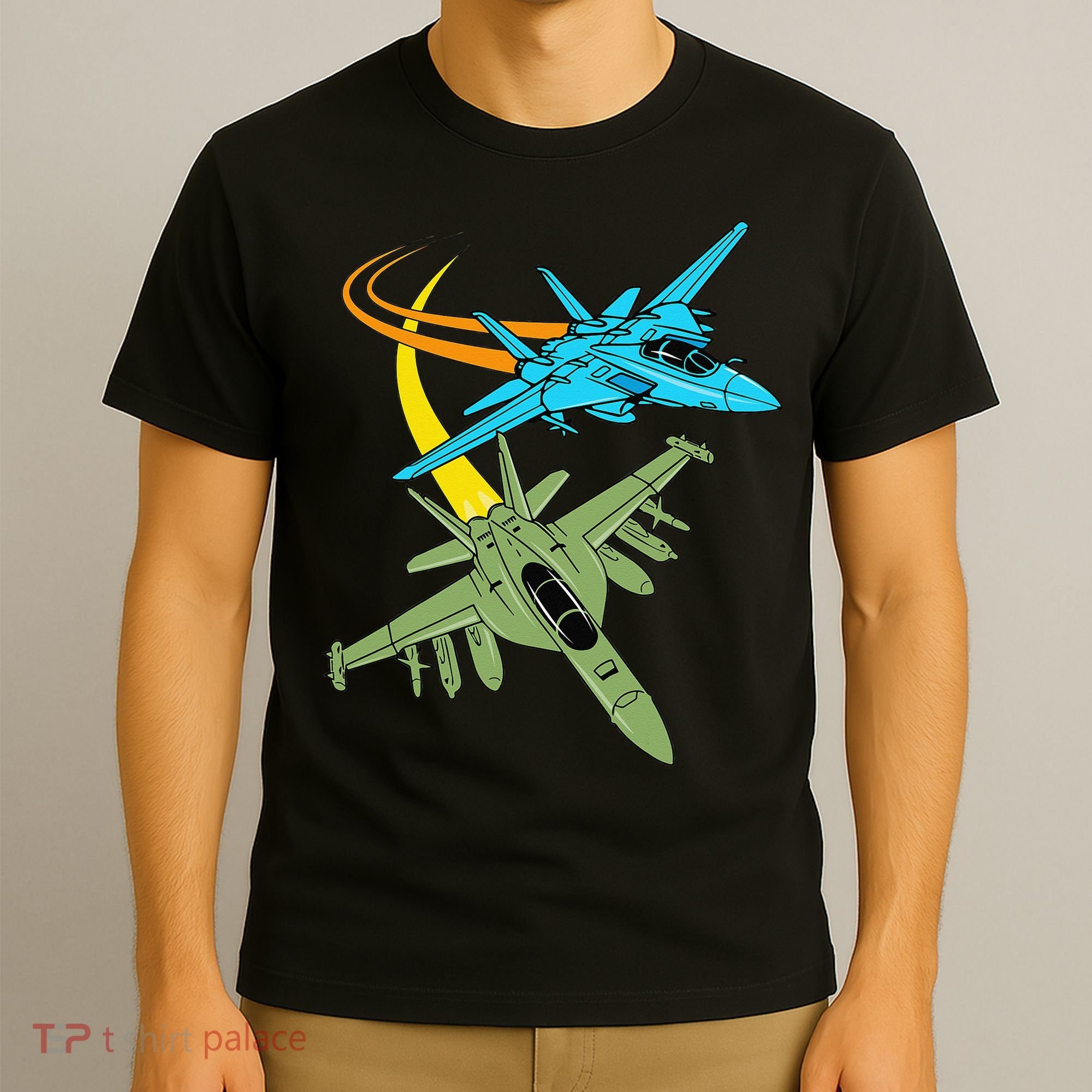 Fighter Jet Plane Future Pilot Aviation Airplanes Aircraft T-Shirt
