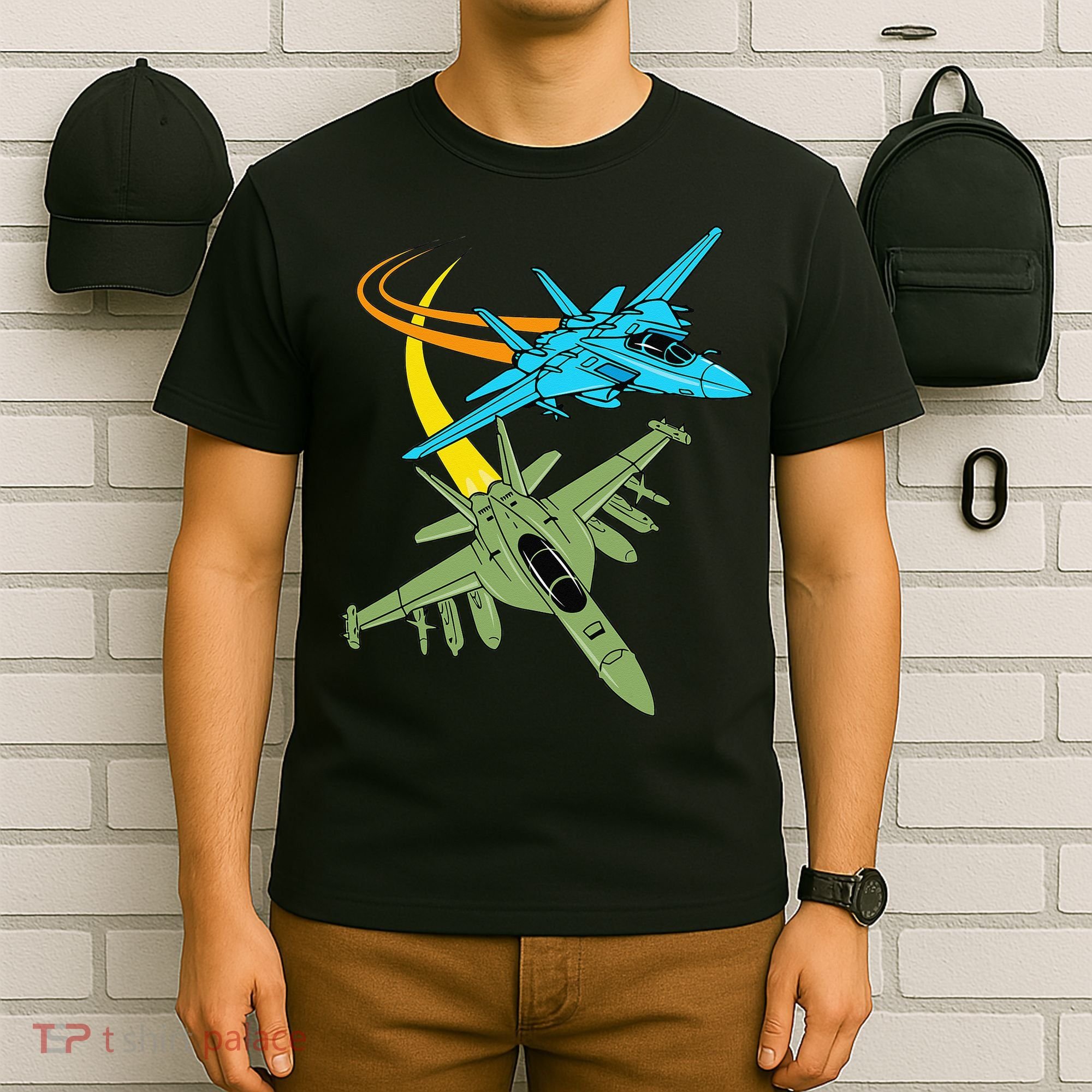 Fighter Jet Plane Future Pilot Aviation Airplanes Aircraft T-Shirt