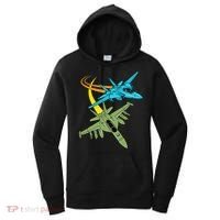 Fighter Jet Plane Future Pilot Aviation Airplanes Aircraft Women's Hoodie thumb 0
