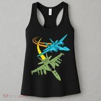 Fighter Jet Plane Future Pilot Aviation Airplanes Aircraft Women's Tank Top thumb 3