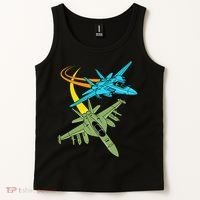 Fighter Jet Plane Future Pilot Aviation Airplanes Aircraft Tank Top thumb 2