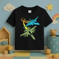 Fighter Jet Plane Future Pilot Aviation Airplanes Aircraft Toddler T-Shirt thumb 3