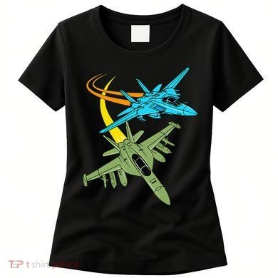 Fighter Jet Plane Future Pilot Aviation Airplanes Aircraft Women's T-Shirt