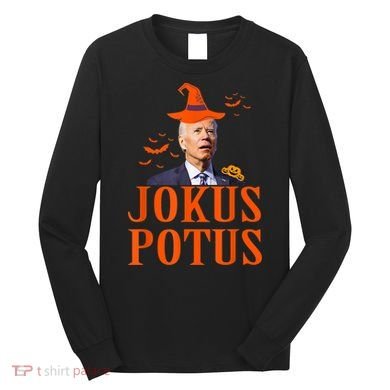 Funny Jokus Potus Halloween Biden Apparel Long Sleeve Shirt