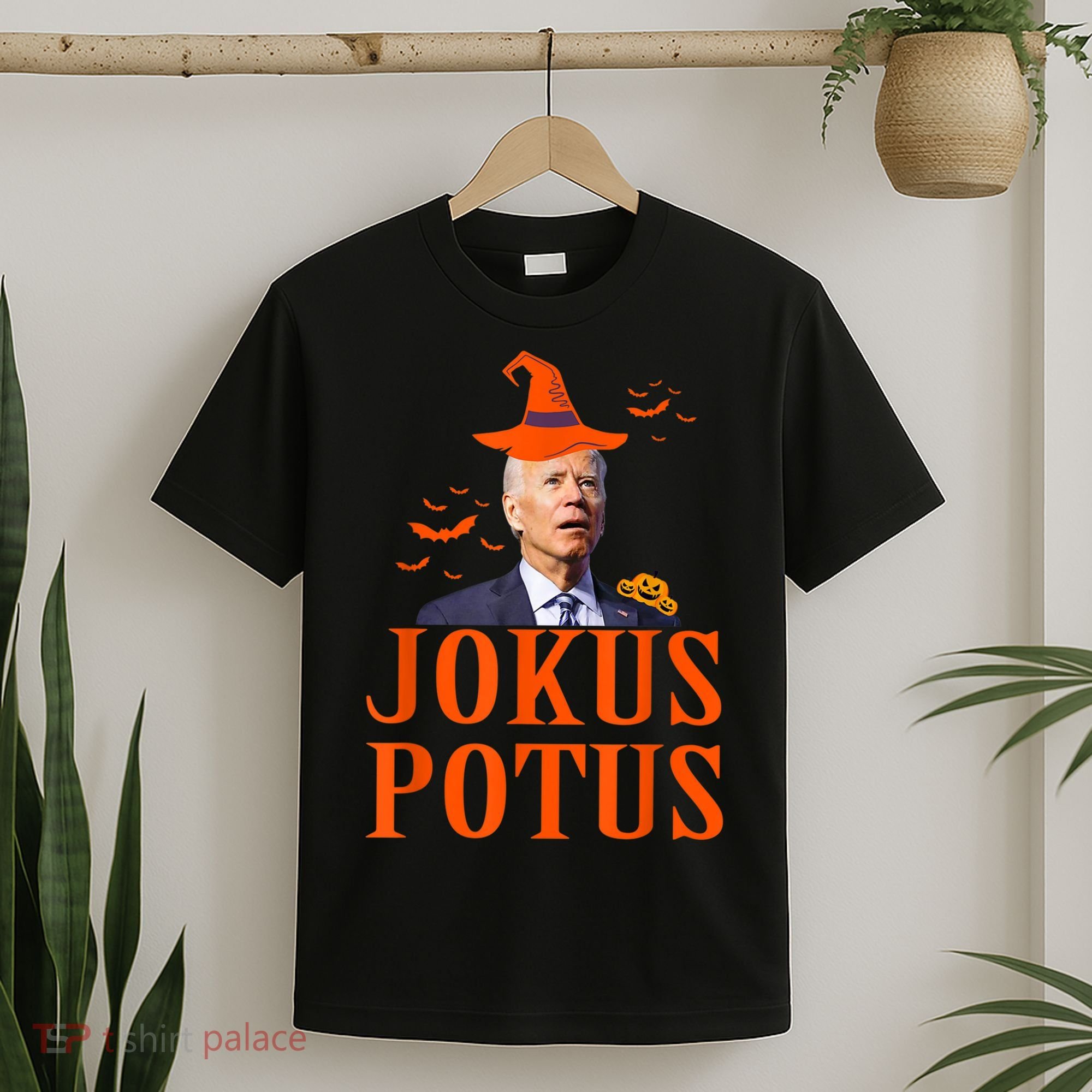 Funny Jokus Potus Halloween Biden Apparel T-Shirt
