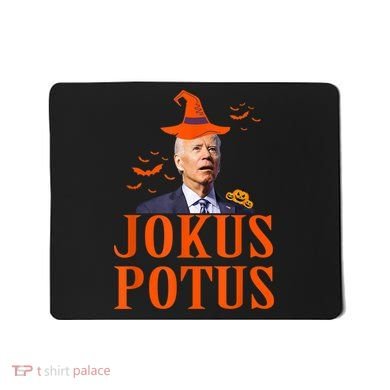Funny Jokus Potus Halloween Biden Apparel Mousepad