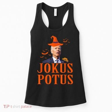 Funny Jokus Potus Halloween Biden Apparel Women's Tank Top
