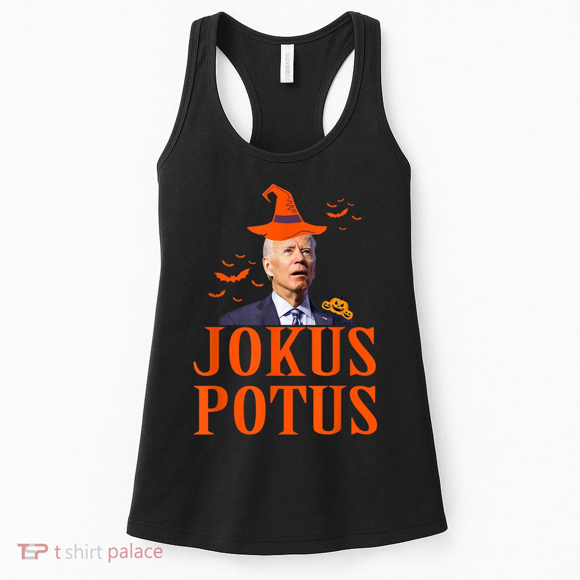 Funny Jokus Potus Halloween Biden Apparel Women's Tank Top