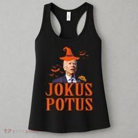 Funny Jokus Potus Halloween Biden Apparel Women's Tank Top thumb 3