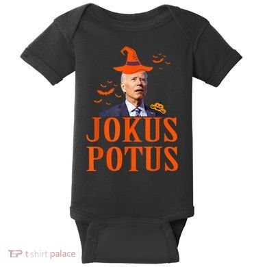 Funny Jokus Potus Halloween Biden Apparel Baby Bodysuit