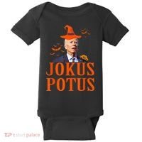 Funny Jokus Potus Halloween Biden Apparel Baby Bodysuit thumb 0
