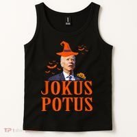 Funny Jokus Potus Halloween Biden Apparel Tank Top thumb 2
