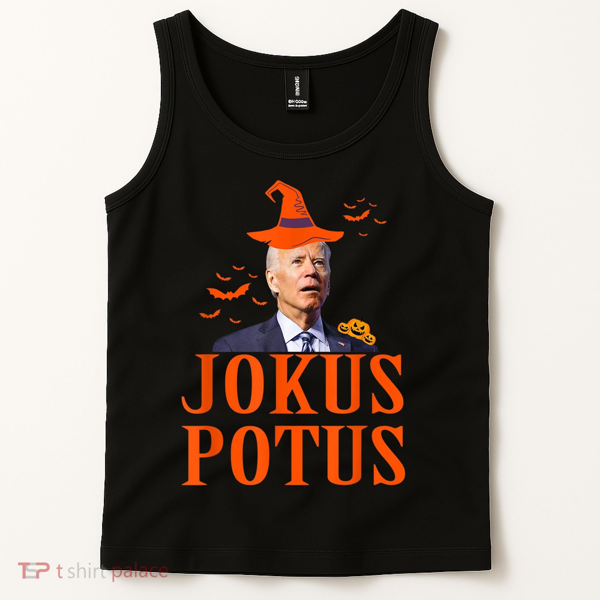 Funny Jokus Potus Halloween Biden Apparel Tank Top