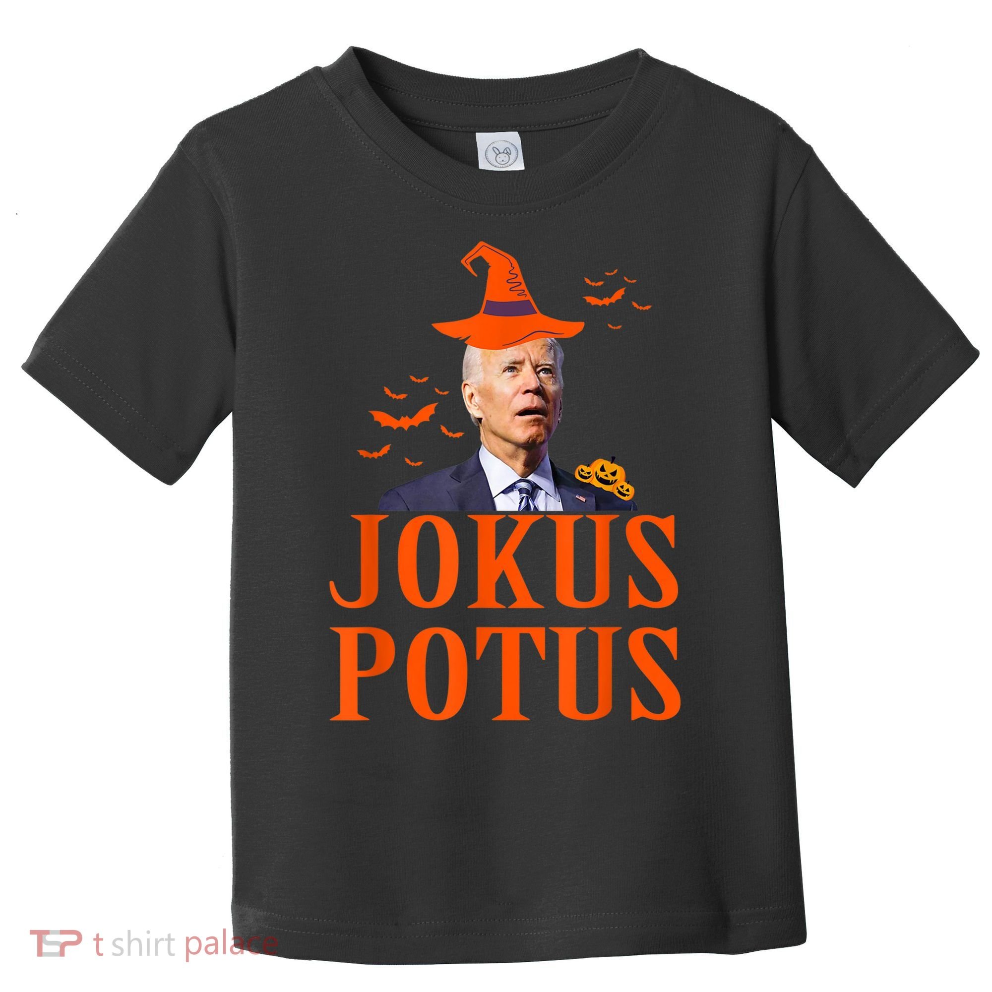 Funny Jokus Potus Halloween Biden Apparel Toddler T-Shirt