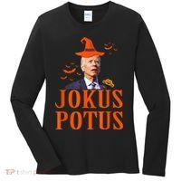 Funny Jokus Potus Halloween Biden Apparel Women's Long Sleeve Shirt thumb 0