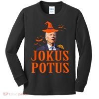 Funny Jokus Potus Halloween Biden Apparel Kids Long Sleeve Shirt thumb 0