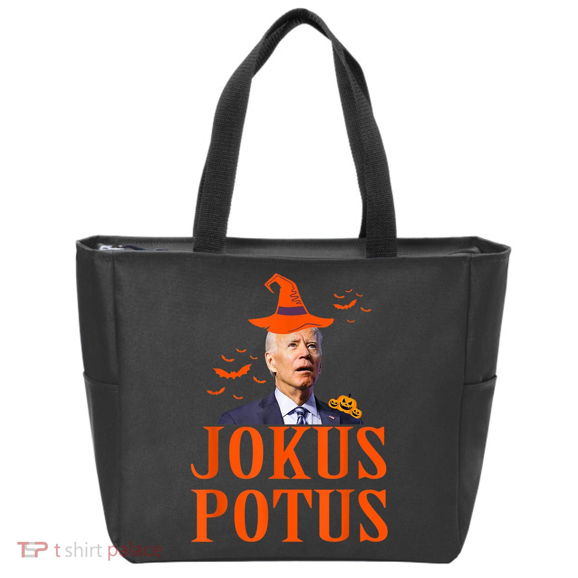 Funny Jokus Potus Halloween Biden Apparel Tote Bag