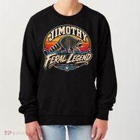 Funny Jimothy Raccoon Seattle Feral Legend Women's Sweatshirt thumb 0